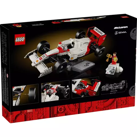 Lego Set Icons McLaren MP4/4 e Ayrton Senna #10330