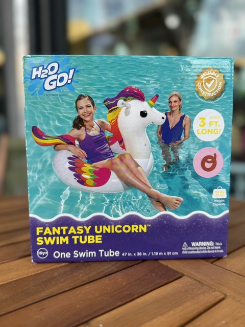 Inflable lineal de unicornio 1.16 x 91