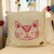 ALMOHADÓN INFANTIL RODA 35 CM X 35 CM LIENZO DE ALGODÓN ESTAMPADO - comprar online