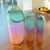 SET NUEVO DE 3 BOTELLAS MOTIVACIONALES PLÁSTICAS COLOR DE 2 LTS,900 ML Y300 ML. - Croquis Bazar