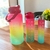SET NUEVO DE 3 BOTELLAS MOTIVACIONALES PLÁSTICAS COLOR DE 2 LTS,900 ML Y300 ML. - tienda online