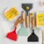 Espátula De Silicone De Boca Larga, Pá Tamagoyaki, Cabo De Madeira Antiaderent - comprar online