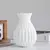 Vaso de flores moderno, vaso de plástico branco - comprar online