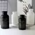 Vaso Hidroponia com Vaso De Vidro Nórdico, Preto, Planta, Flor, Decoração - Gi Casa e Estilo