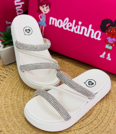 CHINELO FLAT INFANTIL MOLEKINHA 4042