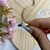 Anel Chuverinho Branco Cristal Moeda Antiga - comprar online