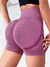 Mulheres yoga shorts de cintura alta shorts de treino fitness yoga elevador bund