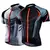 Jersey ciclismo para homens, camisa bicicleta, preto, vermelho, cinza, respiráv - Fitway