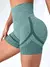 Mulheres yoga shorts de cintura alta shorts de treino fitness yoga elevador bund - comprar online