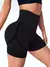 Mulheres yoga shorts de cintura alta shorts de treino fitness yoga elevador bund - Fitway