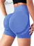 Mulheres yoga shorts de cintura alta shorts de treino fitness yoga elevador bund - comprar online