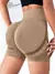 Mulheres yoga shorts de cintura alta shorts de treino fitness yoga elevador bund - loja online