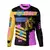 Bikefox-Jersey de ciclismo de manga comprida para homens, camiseta MTB, vestuár