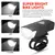 Frente e traseira Bike Light Set com lanterna traseira, USB recarregável, acess - comprar online