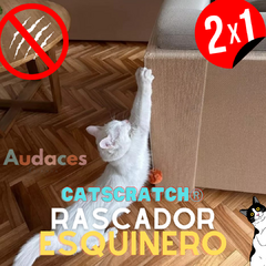 Rascador CatScratch® Esquinero Premium - 2x1 + Juguetes Incluidos