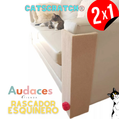 Rascador CatScratch® Esquinero Premium - 2x1 + Juguetes Incluidos - tienda online