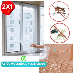 ¡PROMO 2x1! MosquiPro™ VENTANA MOSQUITERO ADHESIVO DE TELA ANTI INSECTOS - comprar online