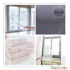 ¡PROMO 2x1! MosquiPro™ VENTANA MOSQUITERO ADHESIVO DE TELA ANTI INSECTOS - Audaces