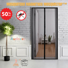 MosquiStop™ - Lleva dos al 50% de descuento - Mosquitero Magnético Premium para Puertas | Fácil Instalación, Protección Total y Diseño Moderno - comprar online