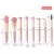 Kit 8 Mini Pinceis Para Maquiagem + Estojo - comprar online