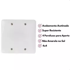 Kit c/ 5 placas espelhos 4x4 Cega Stylus - Ilumi na internet