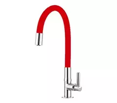Torneira P/ Pia De Cozinha De Mesa Bica Flexível Gour