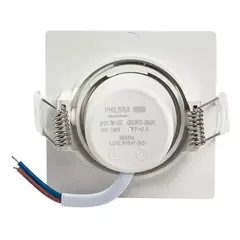 Spot Led De Embutir Mini 3w 3000k Quadrado Philbra - Fio Forte