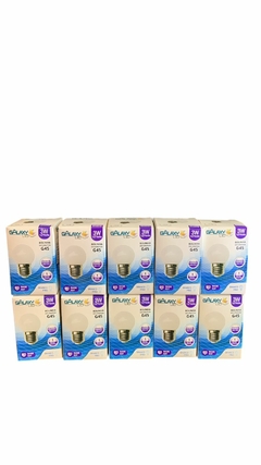 Kit 10 Lampada Bolinha 3w G45 E27 Branco Frio 6500k 127v na internet