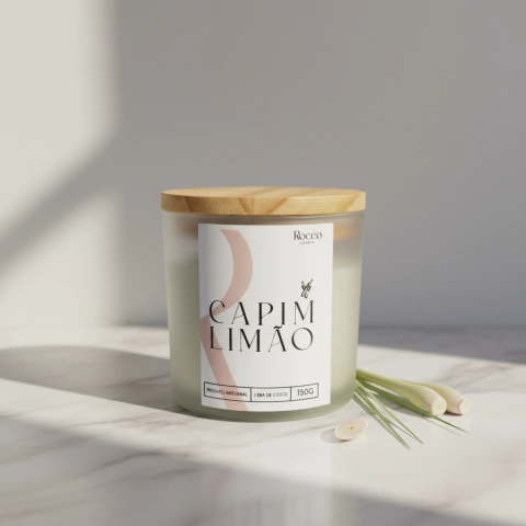 Vela Aromática - Capim Limão - comprar online