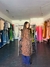 Abrigo animal print con lazo - comprar en línea