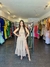 Set falda con abertura en pierna y blusa cuello halter - comprar en línea