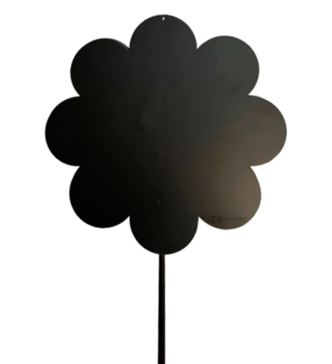 Tutor Forma de Flor. Corte Láser. Hierro - comprar online