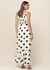 Vestido Midi Viscolinho Poá Off White - comprar online