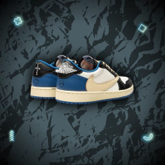NIKE AIR JORDAN 1 LOW TRAVIS SCOTT “FRAGMENT” - SpiritWear Tienda