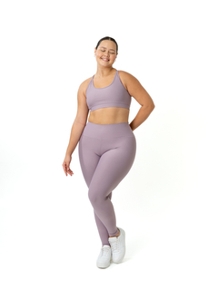 Legging Cós Reto Rosa Light - Aysú