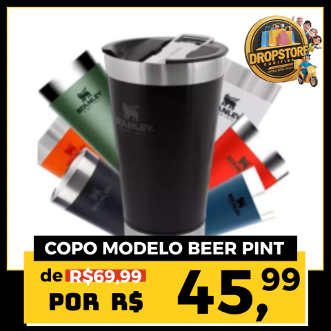 COPO MODELO BEER PINT COM ABRIDOR DE GARRAFA 151201 (YEL)