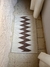 Alfombra six sax ( blanca marrón) - Urdimbre 