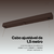 Luminária Marrom Retangular Pendente Led Integrado 115cm - loja online