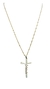 Colar com Pingente Jesus Banhado a Ouro 18k - comprar online