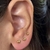 Trio de Brincos Bolinha Banhado a Ouro 18k - comprar online