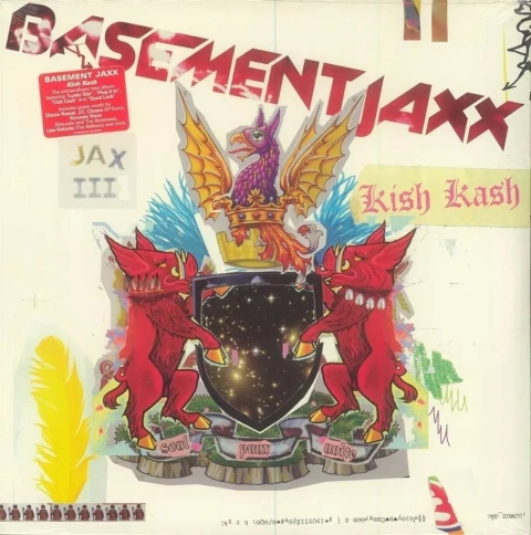 Vinil - Basement Jaxx - Kish Kash (2003) (Vinil Duplo Importado - Usado)