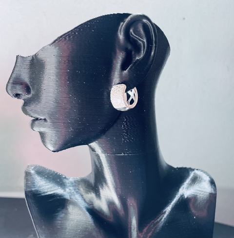 Brinco Argola 5 fileiras