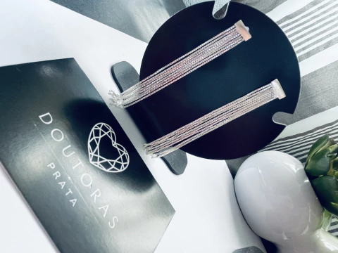 Brinco Barra Veneziana Comprido