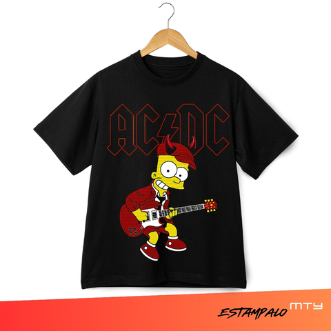 Playera Bart ACDC