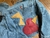 Campera de Jean intervenida