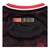 Detalhe da parte de trás da camisa São Paulo III 24/25, com a frase "TORCIDA QUE CONDUZ" em destaque.