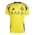 Camisa Al-Nassr I Ronaldo 24/25 - Torcedor Adidas Masculina - Amarela com detalhes em azul
