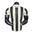 Camisa Botafogo I 24/25 masculina, preta e branca, vista traseira.