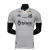 Camisa do Santos versão jogador 24/25, branca, com logo do clube e patrocinadores. Neymar menino ney pelé vila belmiro peixe 