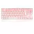 Teclado Mecânico Redragon Kumara Lunar White Single Color LED Vermelho Switch A